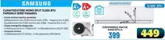 Samsung - Climatizzatore Mono Split 12.000 BTU FAR12MLH Serie Panarea Samsung - Climatizzatore Mono Split 12.000 BTU FAR12MLH Serie Panarea