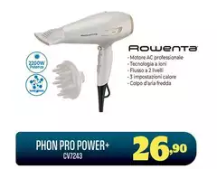 Rowenta - Phon Pro Power+ CV7243 Rowenta - Phon Pro Power+ CV7243
