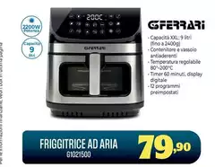 G3 Ferrari - Friggitrice Ad Aria G1021500 G3 Ferrari - Friggitrice Ad Aria G1021500