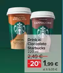Starbucks - Drink Al Cioccolato Starbucks - Drink Al Cioccolato