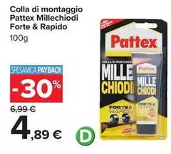 Pattex - Colla Di Montaggio Millechiodi Pattex - Colla Di Montaggio Millechiodi