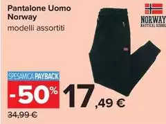 Norway - Pantalone Uomo Norway - Pantalone Uomo