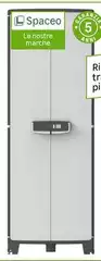 Spaceo - Armadio In Resina Wendy L65xh180xp39 Cm Spaceo - Armadio In Resina Wendy L65xh180xp39 Cm