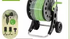 Geolia - Carrello Avvolgitubo Equipaggiato Aquaroll