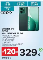 Oppo - Smartphone Mod. Reno14 Fs 5g Oppo - Smartphone Mod. Reno14 Fs 5g