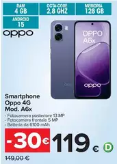 Oppo - Smartphone 4G Mod. A6X Oppo - Smartphone 4G Mod. A6X