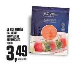 Le roi fumèe - Salmone Norvegese Affumicato Le roi fumèe - Salmone Norvegese Affumicato