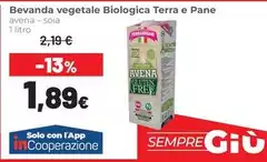 Biologica - Bevanda Vegetale Terra E Pane Biologica - Bevanda Vegetale Terra E Pane