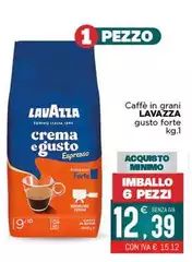 Lavazza - Caffè In Grani Gusto Forte Lavazza - Caffè In Grani Gusto Forte