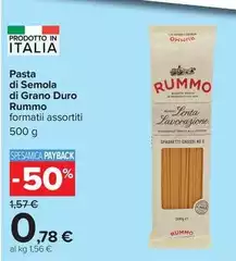 Rummo - Pasta Di Semola Di Grano Duro Rummo - Pasta Di Semola Di Grano Duro