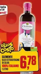 Clemente - Clementi Olio Extravergine Di Oliva 100% Italiano Clemente - Clementi Olio Extravergine Di Oliva 100% Italiano