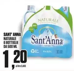 Sant'anna - Naturale 6 Bottiglie Sant'anna - Naturale 6 Bottiglie