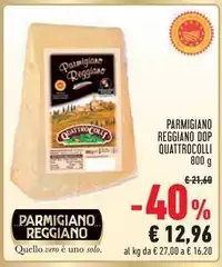 Reggiano - Parmigiano  DOP Quattrocoli