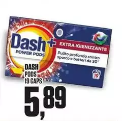 Dash - Pollo Profondo Contro Sporco E Batterio Da 30 Dash - Pollo Profondo Contro Sporco E Batterio Da 30