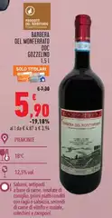 Barbera Del Monferrato DOC