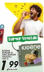 Kioene - Burger O Mini Burger Vegetale Kioene - Burger O Mini Burger Vegetale