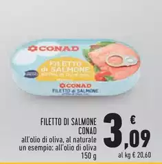 Conad - Filetto Di Salmone Conad - Filetto Di Salmone