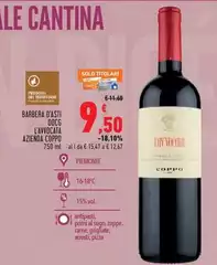 Piemonte - Barbera D'Asti DOCG L'Avvocata Azienda Coppo