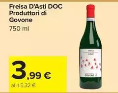 Produttori Di Govone - Freisa D'asti DOC
