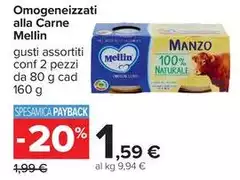 Mellin - Omogeneizzati Alla Carne Mellin - Omogeneizzati Alla Carne