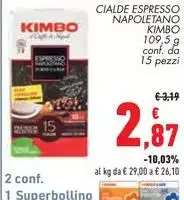 Kimbo - Cialde Espresso Napoletano Kimbo - Cialde Espresso Napoletano