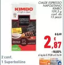 Kimbo - Cialde Espresso Napoletano Kimbo - Cialde Espresso Napoletano