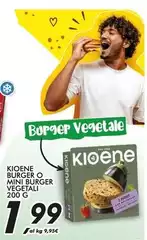 Kioene - Burger O Mini Burger Vegetale Kioene - Burger O Mini Burger Vegetale