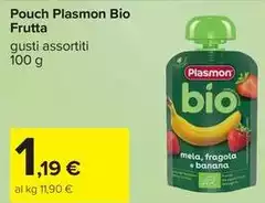 Plasmon - Pouch Bio Frutta Plasmon - Pouch Bio Frutta