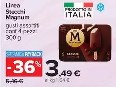 Magnum - Linea Stecchi Magnum - Linea Stecchi