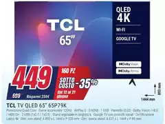 TCL - Tv Qled 65" 65P79K TCL - Tv Qled 65" 65P79K