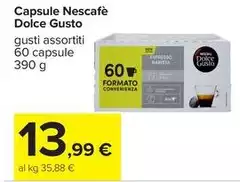Nescafé - Capsule Dolce Gusto Nescafé - Capsule Dolce Gusto