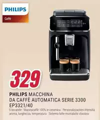 Philips - Macchina Da Caffè Automatica Serie 3300 EP3321/40 Philips - Macchina Da Caffè Automatica Serie 3300 EP3321/40