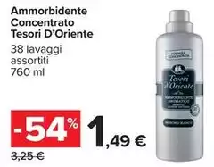 Tesori d’oriente - Ammorbidente Concentrato