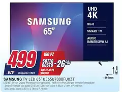 Samsung - Tv Led 65" UE65U7000FUXZT Samsung - Tv Led 65" UE65U7000FUXZT