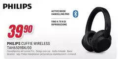 Philips - Cuffie Wireless TAH6509BK/00 Philips - Cuffie Wireless TAH6509BK/00