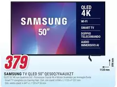 Samsung - Tv Qled 50" QE50Q7FAAUXZT Samsung - Tv Qled 50" QE50Q7FAAUXZT