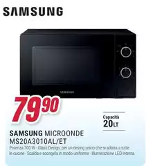 Samsung - Microonde MS20A3010AL/ET Samsung - Microonde MS20A3010AL/ET