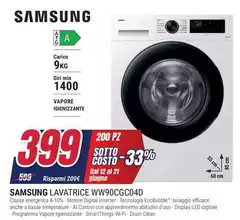 Samsung - Lavatrice WW90CGC04D Samsung - Lavatrice WW90CGC04D