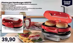 Ariete - Piastra Per Hamburger Ariete - Piastra Per Hamburger