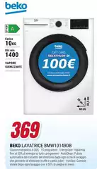 Beko - Lavatrice BMW10149DB Beko - Lavatrice BMW10149DB