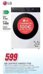 LG - Lavatrice F4NX5011TKB LG - Lavatrice F4NX5011TKB