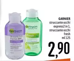 Garnier - Struccante Occhi Express2 In 1, Struccante Occhi Fresh