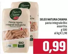 Selex - Natura Chiama Pasta Integrale Bio Selex - Natura Chiama Pasta Integrale Bio