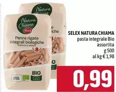 Selex - Natura Chiama Pasta Integrale Bio Selex - Natura Chiama Pasta Integrale Bio