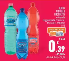 Brio blu - Acqua Brio blu - Acqua