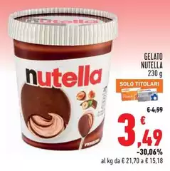 Nutella - Gelato Nutella - Gelato