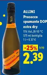Allini - Prosecco Spumante Dop Extra Dry Allini - Prosecco Spumante Dop Extra Dry