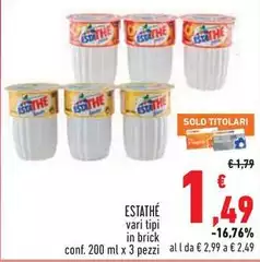 Estathé - Vari Tipi