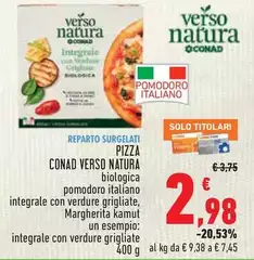 Conad - Pizza Verso Natura