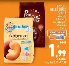 Barilla - Biscotti Mulino Bianco Barilla - Biscotti Mulino Bianco
